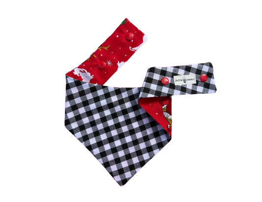 Red Grinchmas Buffalo Plaid