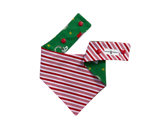 Green Grinchmas Stripes