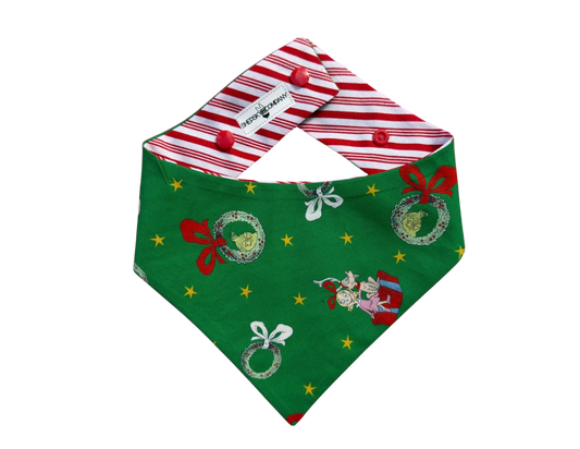Green Grinchmas Stripes