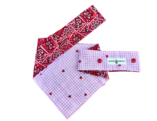 Red Bandana Hearts