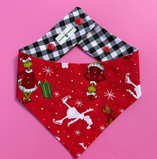 Red Grinchmas Buffalo Plaid
