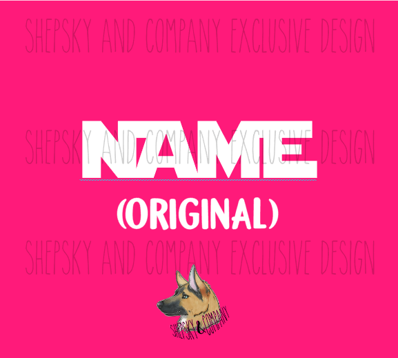 Space Wars Style Name Add-On Designs