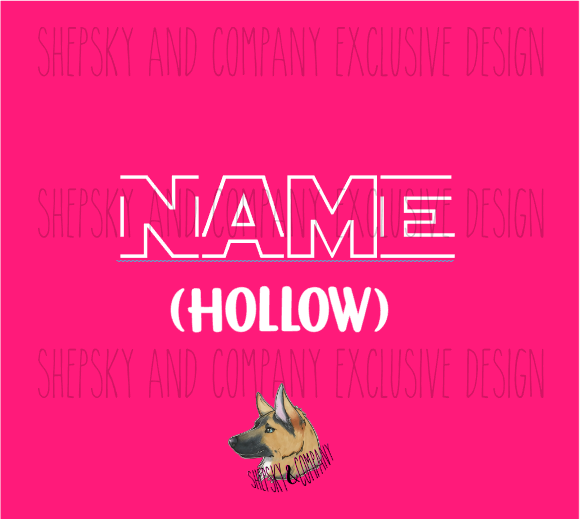 Space Wars Style Name Add-On Designs