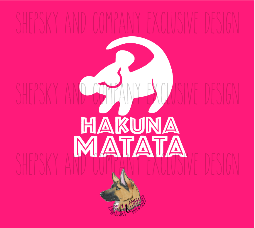 Hakuna Matata Cub Design