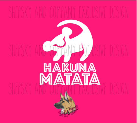 Hakuna Matata Cub Design