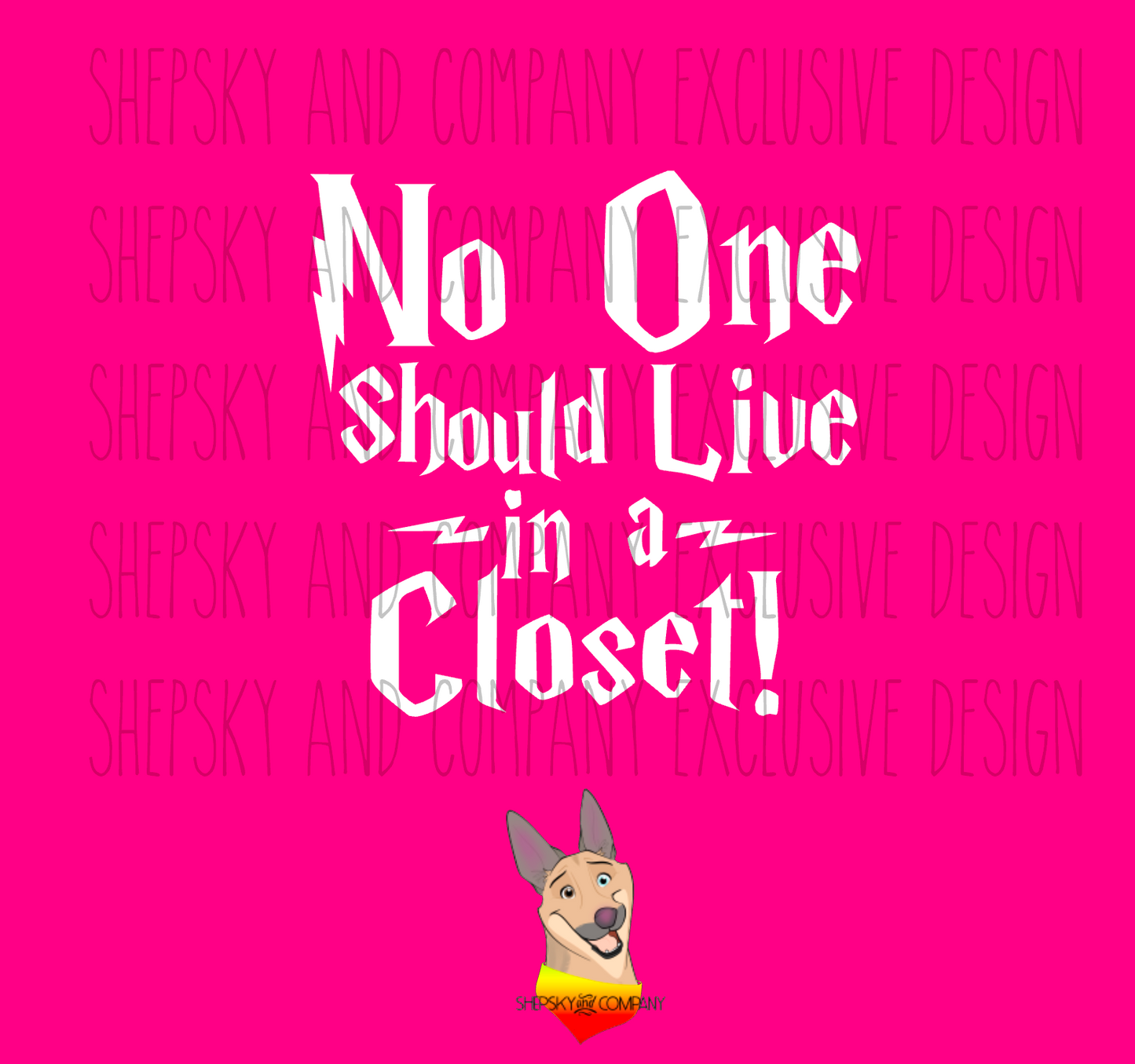 No one should live in a closet