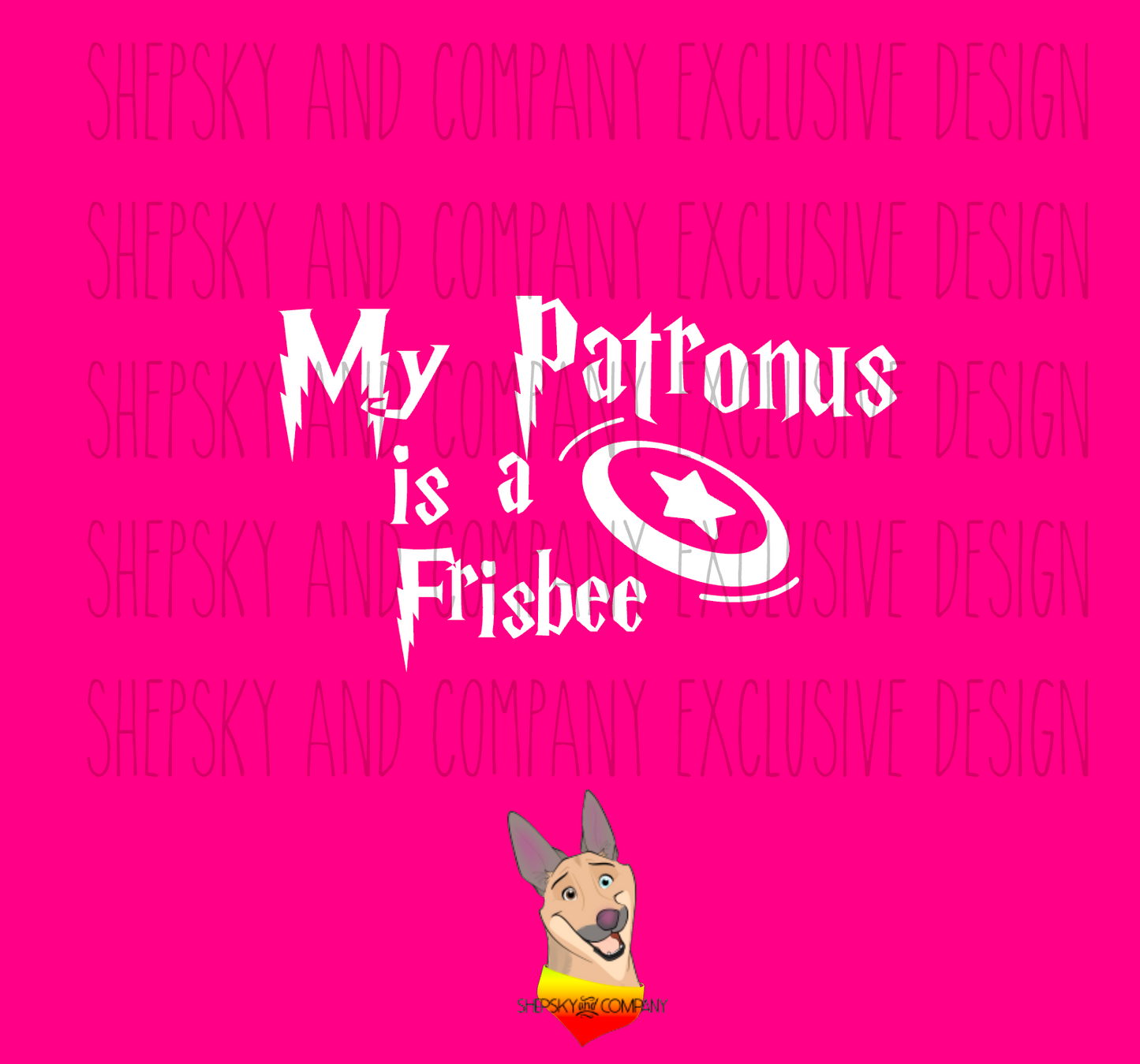 My patrons is a frisbee