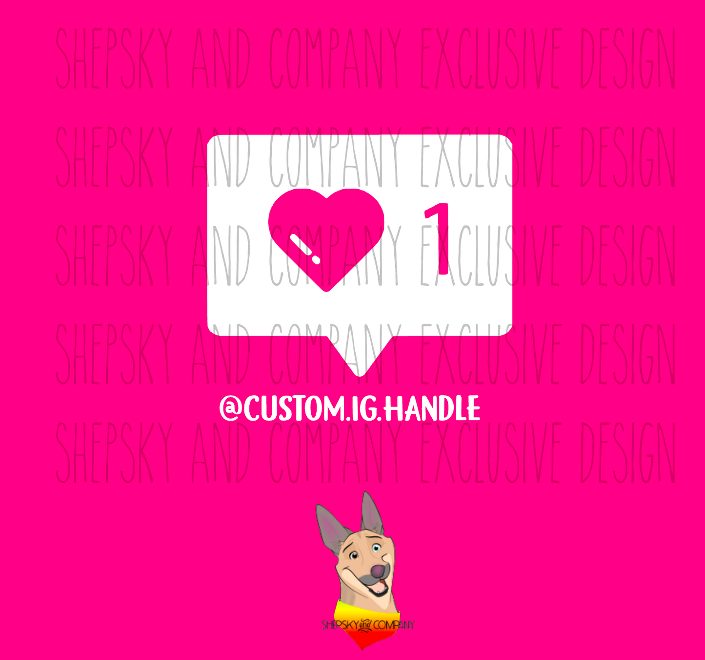 Insta-Like with IG Handle